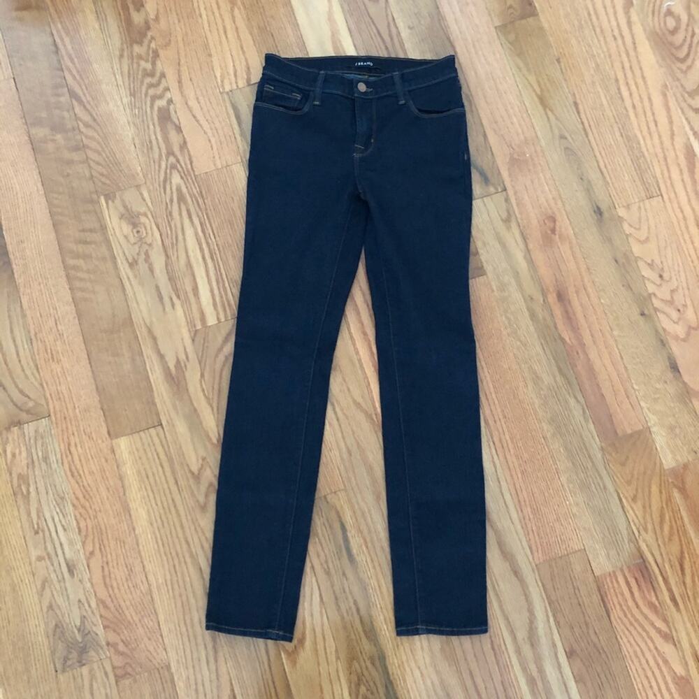 J Brand Jeans Womens 27 Skinny Leg Dark Wash Starless Slim Denim Casual Pant